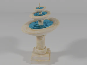 फव्वारा 3D मॉडल