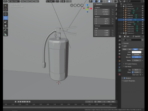 Fire extinguisher Model 3D
