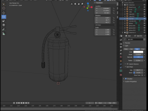 Fire extinguisher Model 3D