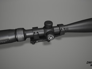 Vortex Crossfire II 4-12x44 and mount Vortex Pro Extended Cantilever 30 mm 3D 模型