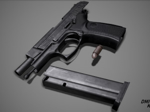 MP-443 Grach 3D Model