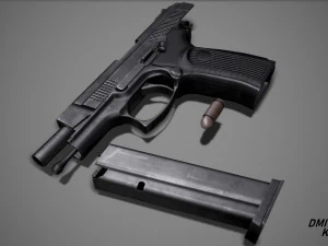 MP-443 Grach 3D Modell