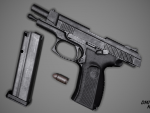 MP-443 Grach Modello 3D