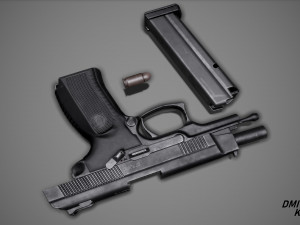 MP-443 Grach Modello 3D
