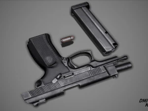 MP-443 Grach 3D Model