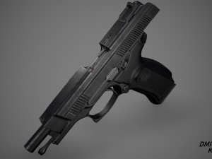 MP-443 Grach Modello 3D