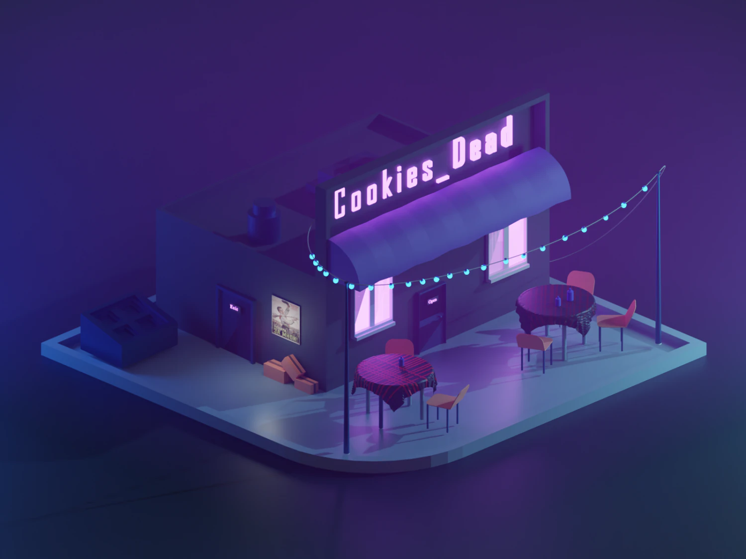 Shop 3D Model .c4d .max .obj .3ds .fbx .stl .blend