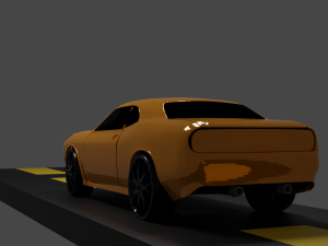 2018 Dodge Challenger SRT Demon Modèle 3D