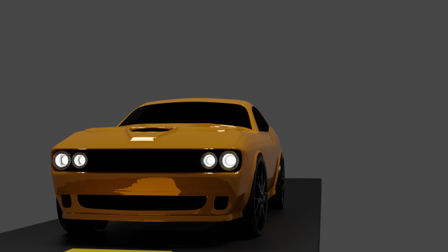 2018 Dodge Challenger SRT Demon Modèle 3D .c4d .max .obj .3ds .fbx .stl .blend 