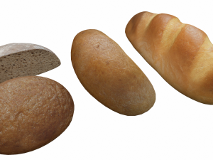 Bread Loaf  3D Models