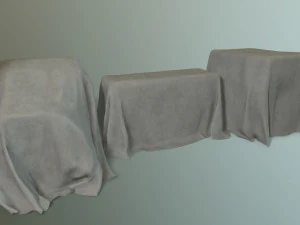 Fabric Covers Pack - Game props 3D Model