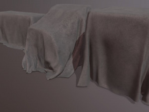 Fabric Covers Pack - Game props Model 3D