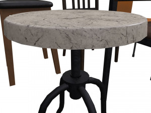 Chair Pack - Game props Modelo 3D