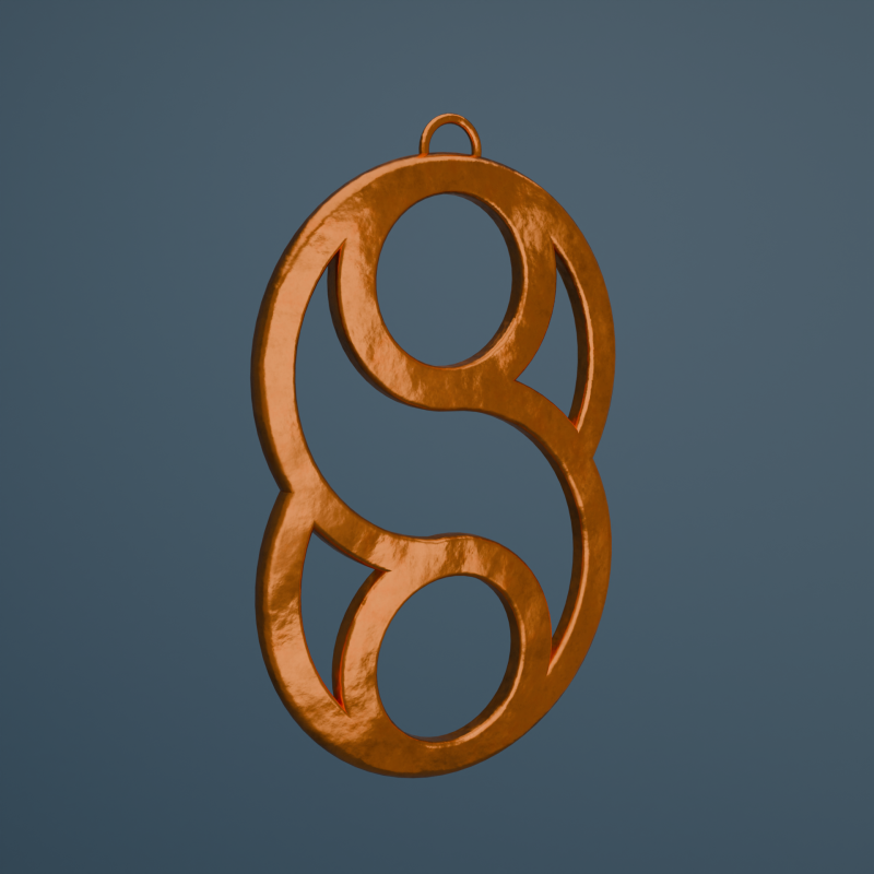Keychain 3Dプリントモデル .c4d .max .obj .3ds .fbx .stl .blend 