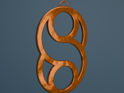 Keychain 3Dプリントモデル