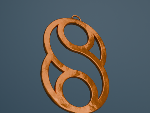 Keychain 3Dプリントモデル