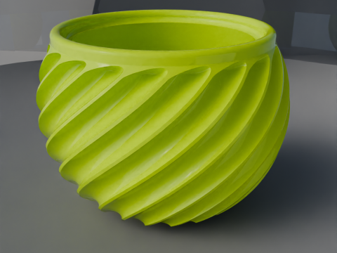 Flower pot 3Dプリントモデル