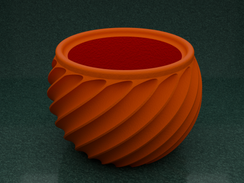 Flower pot 3D Принт Модель