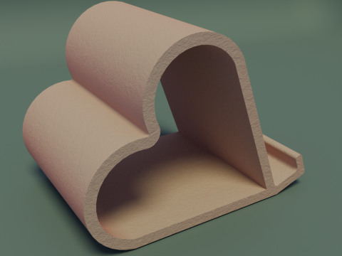 Smartphone stand 3D 프린트 모델