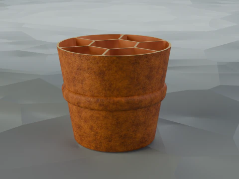 オーガナイザー 文具スタンド 3Dプリントモデル