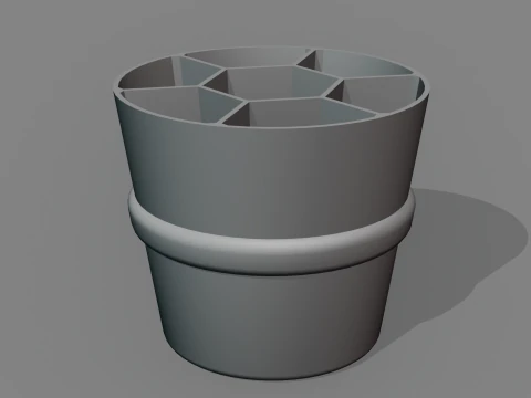 An organiser a stand for stationery 3D Print Model