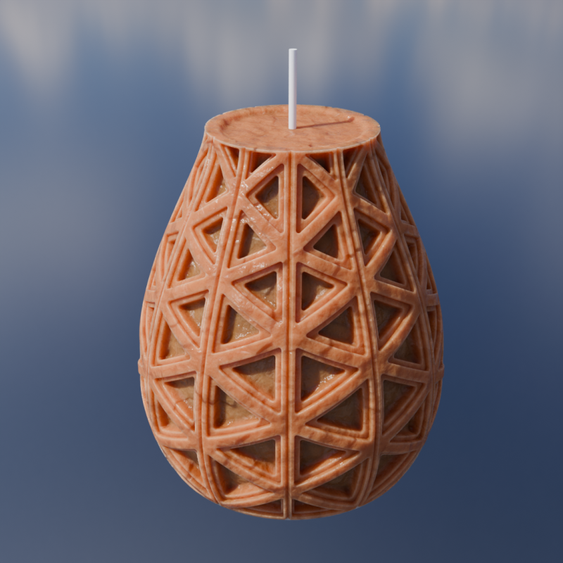 Candle 3Dモデル .c4d .max .obj .3ds .fbx .stl .blend 