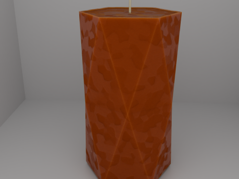 Candle 3D Модель