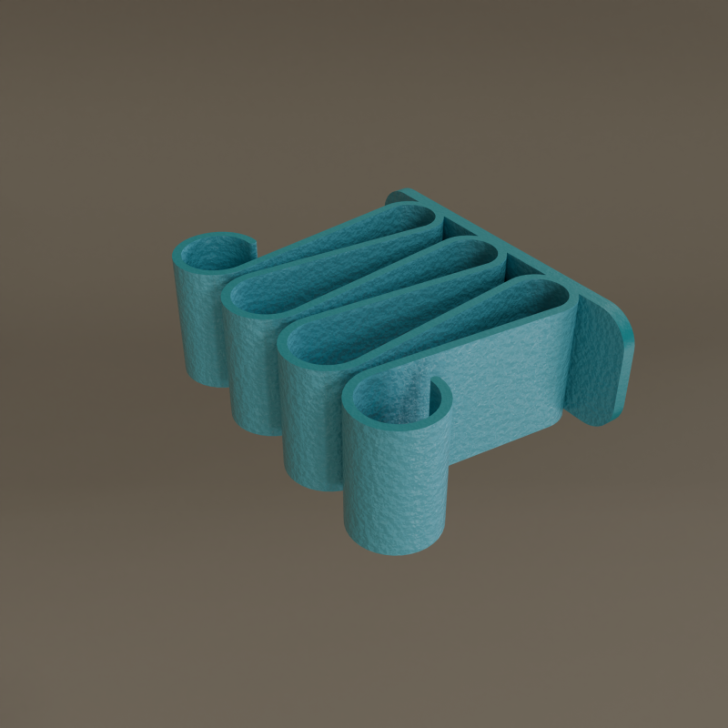 Organiser Wire holder 3D printmodel .c4d .max .obj .3ds .fbx .stl .blend