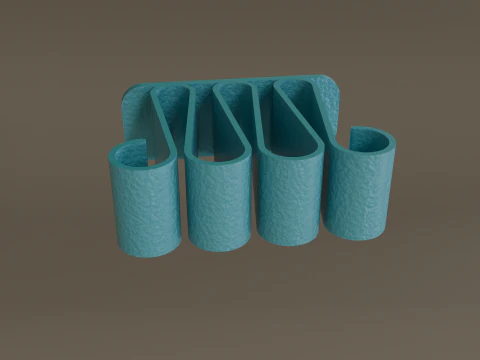 Organiser Wire holder 3D Print Model