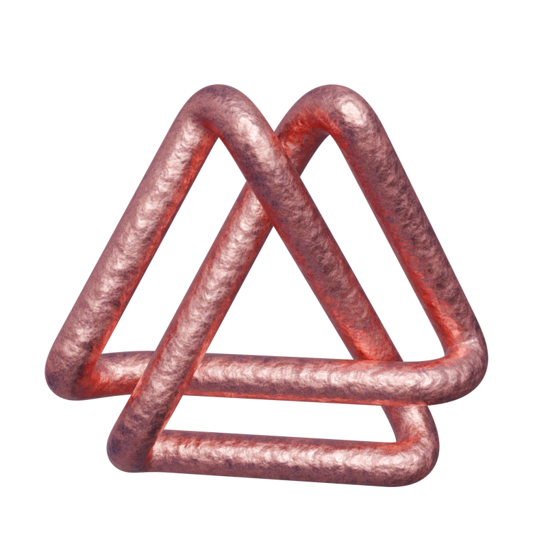 Penrose üçgeni 3D Model .c4d .max .obj .3ds .fbx .stl .blend