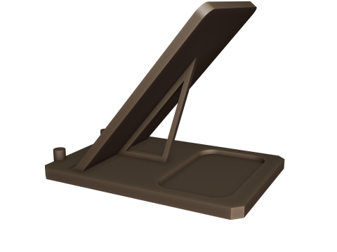 Soporte para teléfono inteligente Modelo de impresión 3D