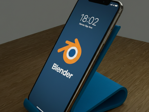 Supporto per smartphone Modello di stampa 3D