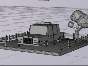 Lowpoly Vehicles Pack - Subdivision-Game-Ready Low-poly 3D Model