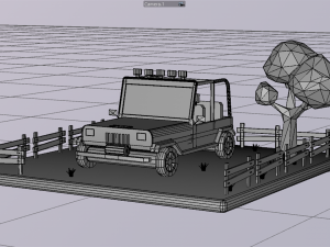 Lowpoly Vehicles Pack - Subdivision-Game-Ready Low-poly 3D Модель