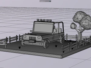 Lowpoly Vehicles Pack - Subdivision-Game-Ready Low-poly 3D Model