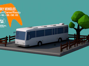 Lowpoly Vehicles Pack - Subdivision-Game-Ready Low-poly 3D Model