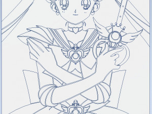 Sailor Moon 3D Принт Модель