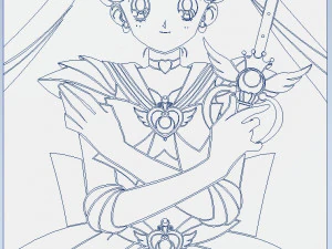 Sailor Moon 3D Print Model