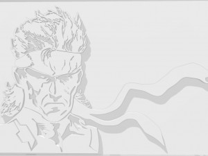 Solid Snake 3D Принт Модель