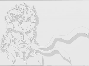 Solid Snake 3D Print Model