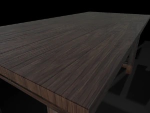Low poly wooden props pack 3D Model