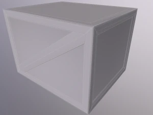 Low poly wooden props pack 3D Model