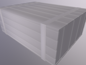 Low poly wooden props pack 3Dモデル