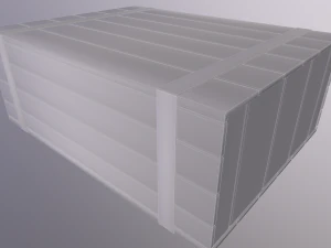 Low poly wooden props pack 3D Model