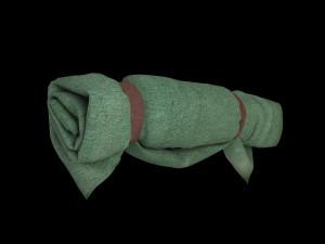 Hanging blanket Low-poly 3D 模型