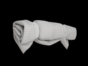 Hanging blanket Low-poly 3D 模型