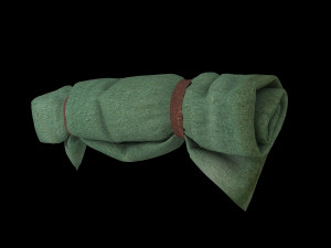 Hanging blanket Low-poly 3D 模型