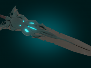 Kraken two-handed sword 3D Models