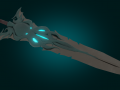Kraken two-handed sword 3D Models