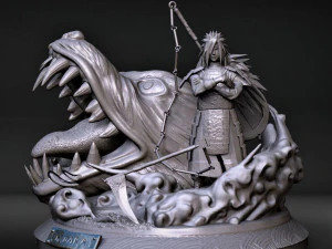 Madara uchiwa Modèle 3D